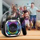 thumbnail image 2 of Pisexur Electrónica para Hombres Micrófono Inalámbrico Bluetooth Altavoz Integrado Canción Exterior Portátil Escritorio Pequeño Subwoofer Sonido Electrónica para Niños, Organizador de Electrónica, 2 of 9