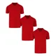 thumbnail image 1 of Playeras Hombre Tipo Polo Pack 3 Pz Moda Casual Manga Corta, 1 of 6