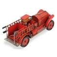 thumbnail image 4 of Vintage Style Model 1923 Style Fire Truck Tabletop Decor - Multi, 4 of 5