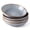 Reactive Blue, variant on 8.5’’ Ceramic Pasta Bowls Set of 4, 36oz Large Stoneware Bowls Set | Large Dinner Serving Bowls Set, Wide Bowl Plate for Pasta,Salad, Soup, Microwave Safe