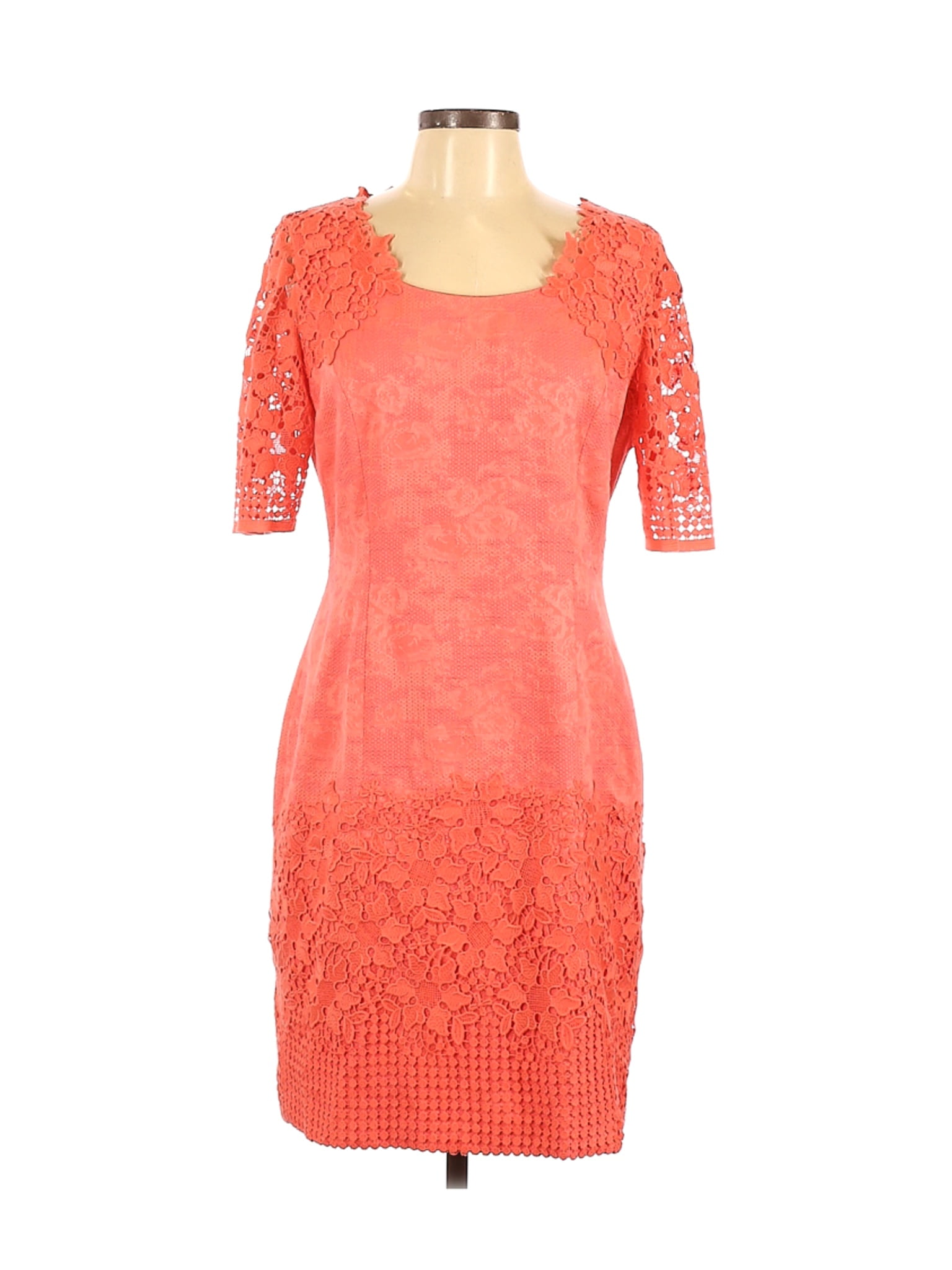 antonio melani orange dress