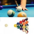 thumbnail image 3 of Rdeghly Professional Billiard Ball Set,Billiard Pool Ball Set,Professional Billiard Ball Complete Set 2.3in Resin Pool Table Accessories Indoor Sport, 3 of 10