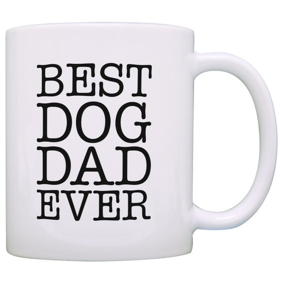 ThisWear Dog Lover Gifts Best Dog Dad Ever Pet Owner Rescue 11 ounce Coffee Mug