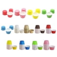 thumbnail image 4 of Advancent 50 Uds. De vasos para helado de 200ml, cuencos de papel de un solo para postres, recipientes para comida para llevar, bandeja para Herramientas y accesorios para hornear Rosa, 4 of 6