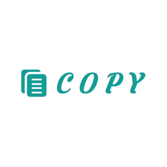 Printtoo Copy Self Inking Rubber Stamp Pre-Inked Office Stamp- Home Office Business Stationery, Green- 42 x 9 mm