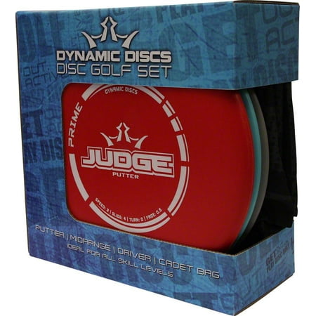 Dynamic Discs Prime Starter Disc Golf Set With Bag