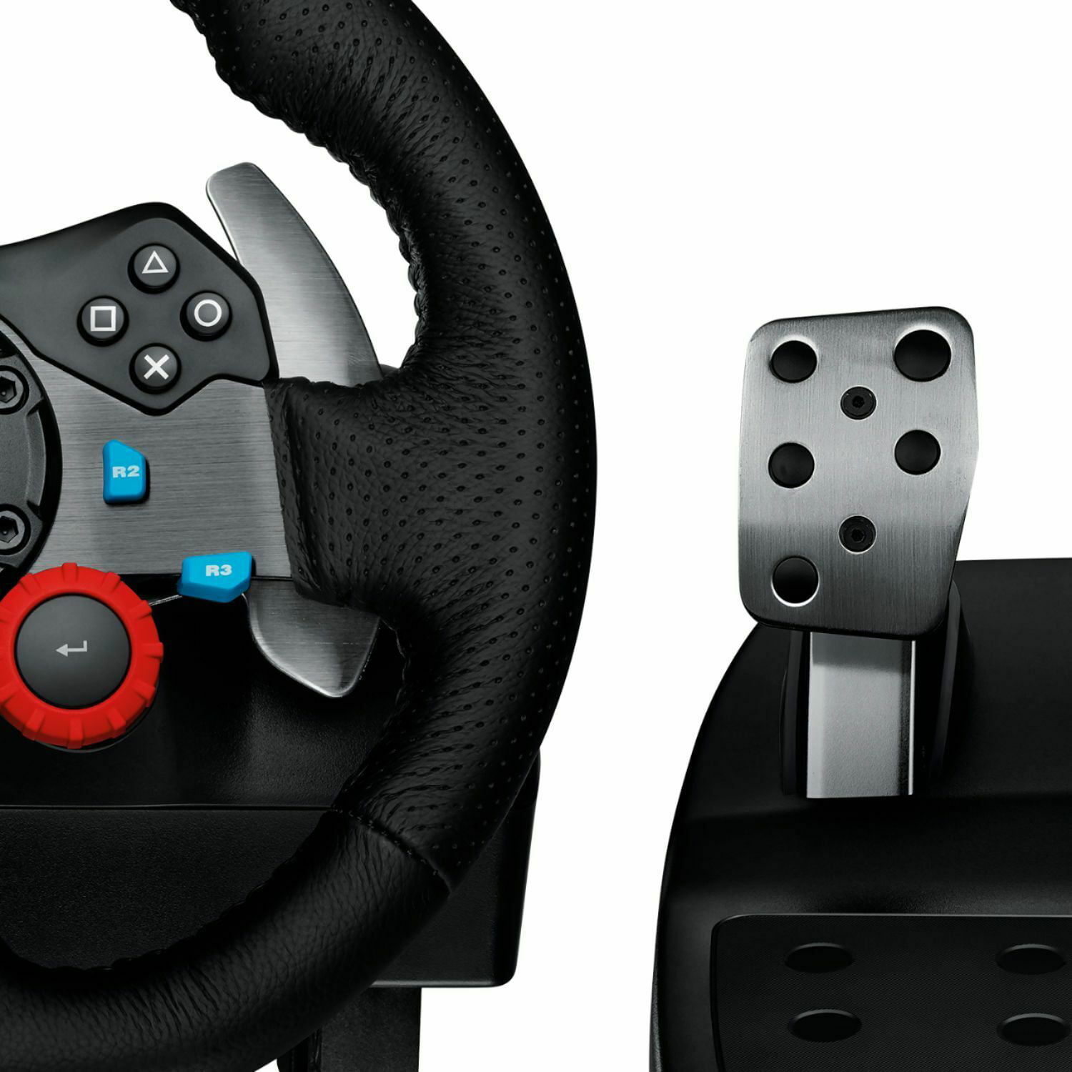 Logitech G29 Driving Force Racing Wheel with Pedals for