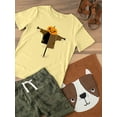 thumbnail image 3 of Cute Funny Scarecrow Doodle T-Shirt Toddler -Image by Shutterstock,  4 Toddler, 3 of 4