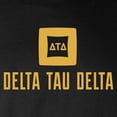 thumbnail image 3 of CafePress - Delta Tau Delta Gold Stacked Signature Long Sleeve T Shirt - Long Sleeve Dark T-Shirt, 3 of 4
