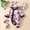 Purple, variant on qILAKOG Baby Girl Clothes Ruffle Floral Infant Newborn Baby Clothes For Girls Zip Baby Girl Romper Jumpsuit with Headband Purple 0 Months