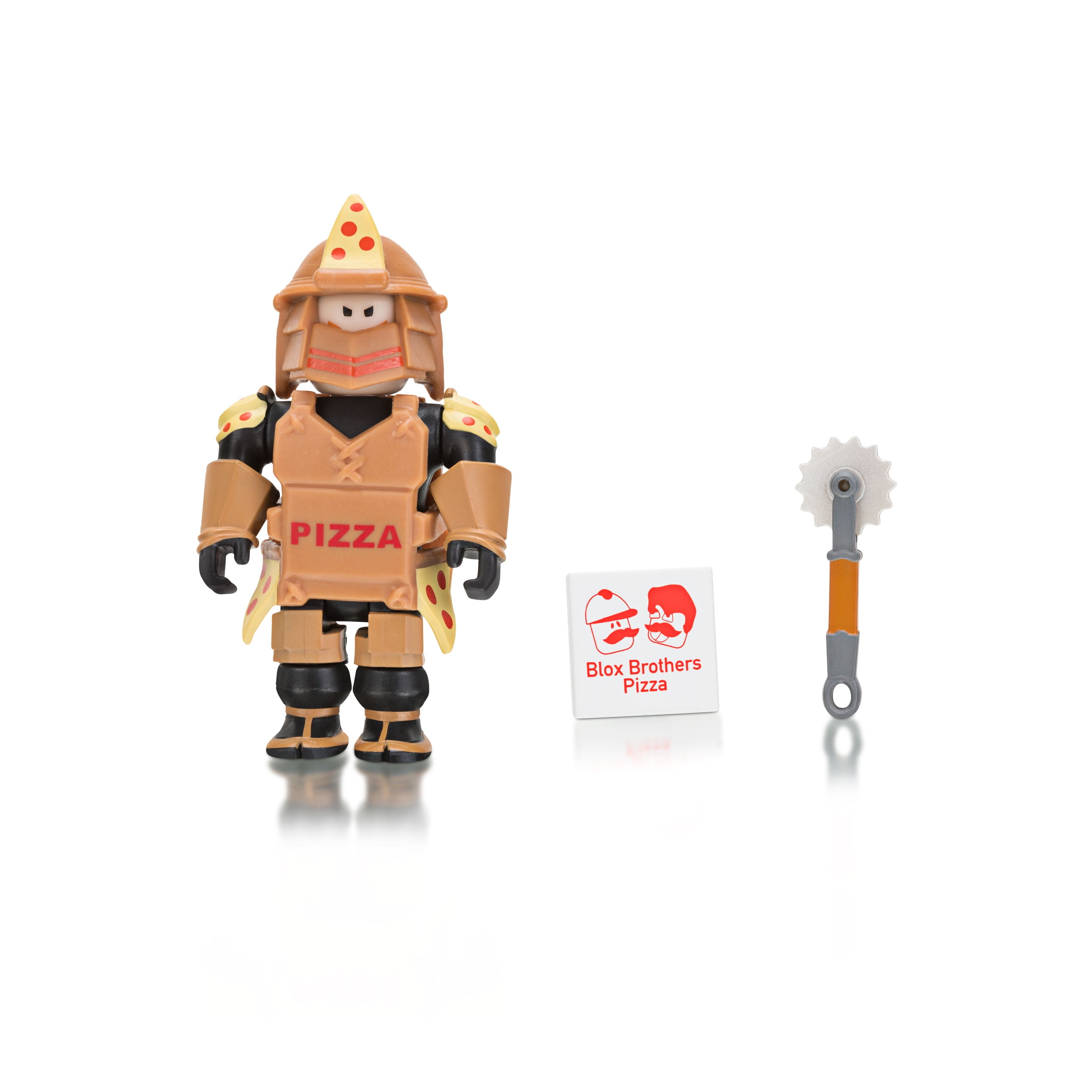 Roblox Action Collection Loyal Pizza Warrior Figure Pack Includes Exclusive Virtual Item Walmart Com Walmart Com - jelly playing roblox that is pizza shop
