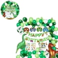 thumbnail image 3 of Dinosaur Birthday Decoration Set,garland And Dinosaur Balloons, 3 of 3