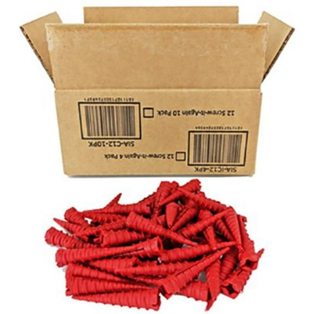 ScrewItAgain SIA50 2 in. Wood Anchor Red