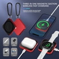 thumbnail image 3 of Kabnic Magnetic Phone Charger Suitable for Mobile Phones Watches Wireless Headphones Portable Multi-Functional 15W Magnetic Three-In-One Wireless Charger, 3 of 3