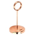 thumbnail image 2 of Zyyini Picture Holder,Table Number Holder,Table Number Holder Stainless Steel Durable Fade Resistant Lightweight Picture Clip for Hotel Restaurant, 2 of 8