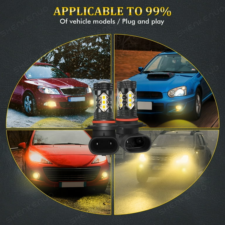 2006 dodge charger fog light bulb Amazon.com: LECCIBUB Headlight Bulbs Compatible With Dodge Charger 2006-2009,  9005+9006 High Low Beam + 9145 Fog Lights Halogen Light Bulb Combo, Super  Bright 6000K White, Plug and Play, Pack of 6 : Automotive main image 0