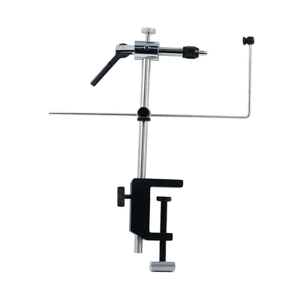 Fly Tying Vise Fishing Hook Rotary Tying Vise Stainless Steel for