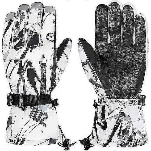 Ski Gloves for Men Women Waterproof Snow Ski Gloves for Winter Snowboard