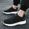 thumbnail image 2 of Chenyee Men's Casual Knit Sneakers Business Mesh Breathable Walking Shoes Comfortable Gym Shoes, 2 of 4