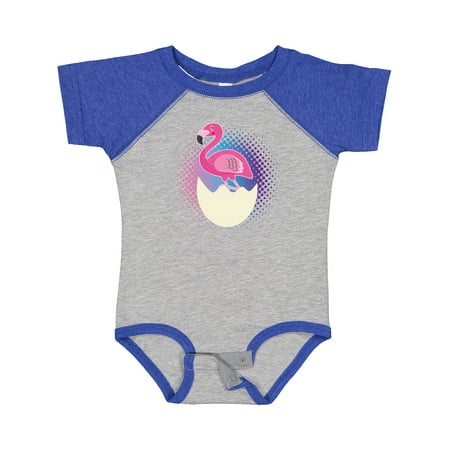 

Inktastic Easter for Girls Flamingo Egg Hatching Gift Baby Girl Bodysuit