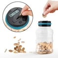 thumbnail image 1 of Digital Coin Counter, LCD Display Money Box, 1.8L Capacity, Heavy Duty Construction, For Office Shop, Bank Teller Use, Financial Organization Tool, Secure Storage, Large Volume Handling, Commercial, 1 of 8
