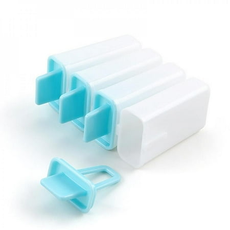 

CUTELOVE 4Pcs Popsicle Molds Disassemble Easy To Demould Plastic Ice Cream Mold DIY Homemade Dessert Freezer Mould