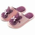 thumbnail image 1 of wonima44 Indoor Winter Scuff Slippers for Women, Adorable Warm Slippers, 1 of 1