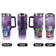 thumbnail image 6 of Inside Out 2 40oz Insulated Tumbler Cup - Extra Large Leak-Proof Travel Mug with Straw &amp; Handle, Double-Wall Vacuum Stainless Steel, Keeps Drinks Hot/Cold for Hours - Perfect for Iced Coffee, Tea, 6 of 8