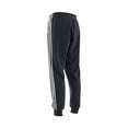 thumbnail image 2 of adidas Men's Essentials 3-Stripes Tapered Pants, Legend Ink/White, Small, 2 of 3