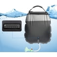 thumbnail image 4 of Kvago Solar Shower Bag, 5 Gallons/20L Solar Heating Camping Shower Bag with Removable Hose and On-Off Switchable Shower Head for Camping Beach Swimming Outdoor Traveling Hiking (Indigo Blue), 4 of 6