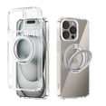 thumbnail image 1 of GadgetCom Étui Magnétique Compatible avec Apple iPhone 15 Pro, Étui Rigide Transparente avec Support, Étui de Protection, 1 of 8