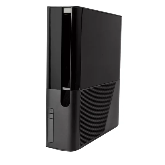 Compatible Top & Bottom Casing (Black) - Xbox 360 E