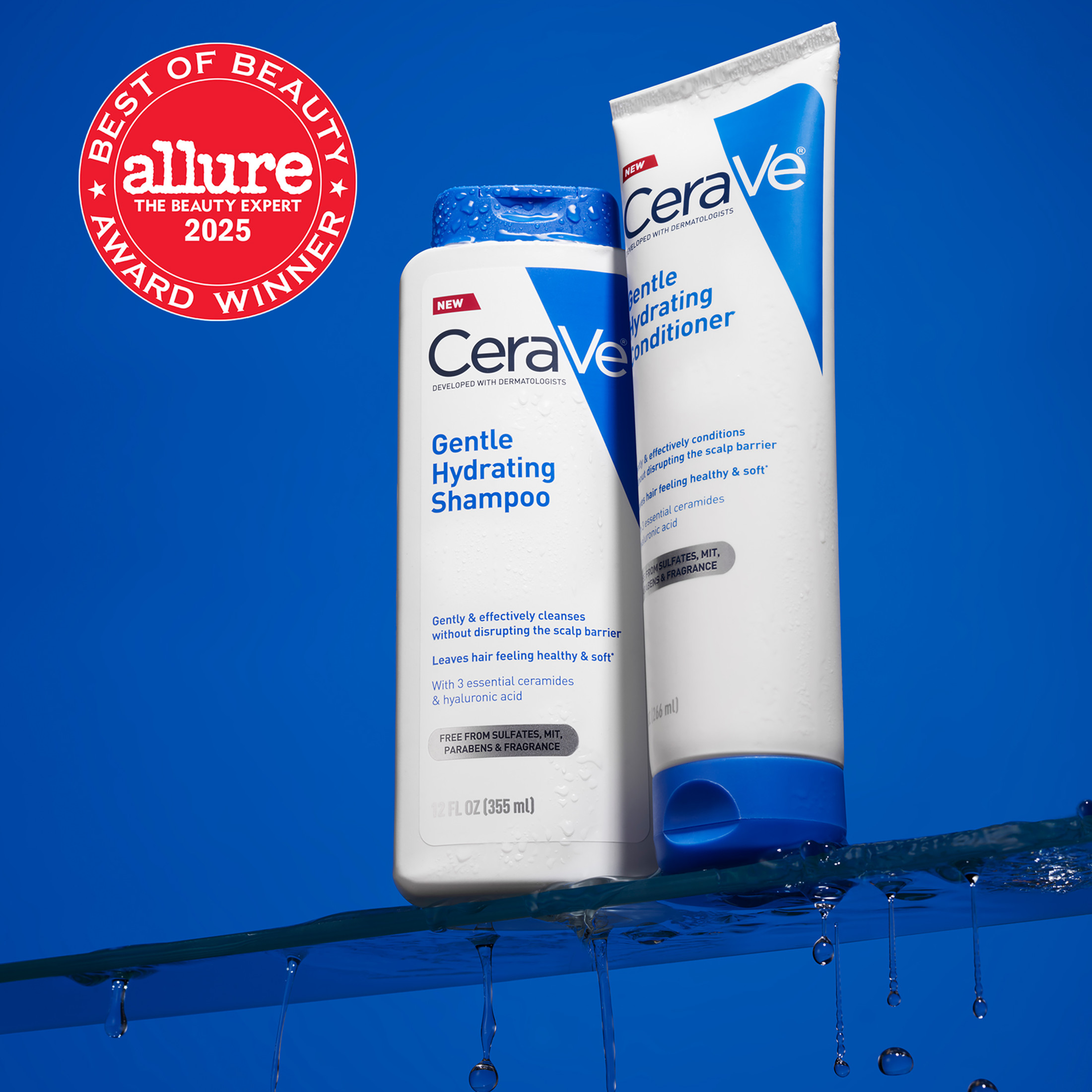 CeraVe Champú Hidratante Suave para Cuero Cabelludo y Cabello Normal a Seco, 12 fl oz 2