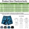 thumbnail image 3 of Mrzhqd Men Shorts Summer Solid Color Ice Sense Zip Pocket Plus Size Men Beach Short Black Xl, 3 of 4