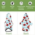 thumbnail image 6 of Sikiie Flowers and Lady Bugs Dog Hoodie,Dog Clothes,Dog Sweatshirt ,Dog Shirt, Dog Clothes for Puppy Kitten Small Dogs Cats-Large, 6 of 7