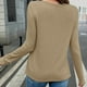 thumbnail image 4 of Sudaderas con capucha para mujer,Cárdigan informal de manga larga para mujer, corte holgado, cuello redondo, mezcla de poliéster y elastano, largo regular para uso diario, sopatenor, 4 of 8