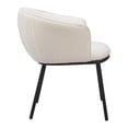 thumbnail image 2 of Essen Dining Chair Ivory Dining Chair, Modern Style, Armrest support, Plywood, Indoor Dining, 2 of 5