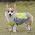 thumbnail image 5 of ClawsPurrfect Dog Hood Waterproof Raincoat: Large Medium Refective Packable Poncho Green 10, 5 of 6