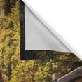 thumbnail image 3 of Ambesonne Australia Kitchen Curtains, Rocks Bridge and the Sea, 55"x45", Tan Green Blue, 3 of 3