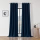 thumbnail image 1 of Cortinas Blackout Joydeco Juego de 2 Paneles de 108 cm de Largo Azul Marino, 1 of 7