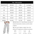 thumbnail image 4 of Women's Fashion Sport Solid Color Casual Sweatpants with Pockets - Long Pants for Everyday Wear and Winter Season,Dark Blue,2XL, 4 of 7