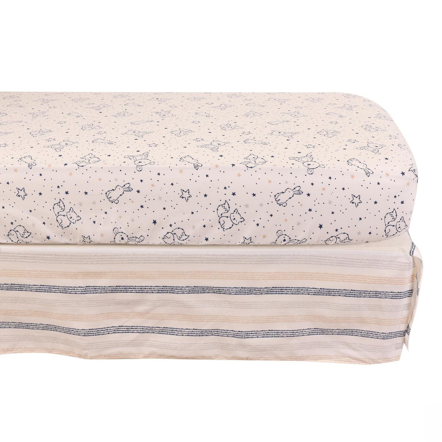 George Baby 3 Piece Crib Bedding Set, George Baby Crib Bedding Set