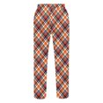 thumbnail image 4 of Stamzod Men's Pajama Pants Casual Classic Twill Cotton Pj Pants Elastic Waist Sleep Trousers Loose Fit Tapered Lounge Pants on Clearance, 4 of 6
