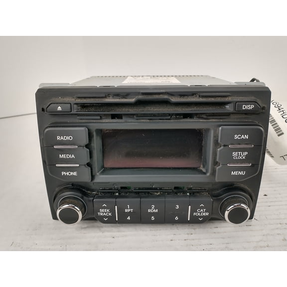Pre-Owned 12 13 14 15 Kia Rio AM FM CD MP3 Satellite Radio Receiver OEM - Verify Specific Vehicle Fitment In Description - (Good)