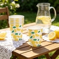 thumbnail image 4 of Lemon Themed Disposable Tableware - Party Supplies for Summer BBQ Picnic Birthday Wedding Indoor Outdoor Gathering Decor Set, 4 of 6