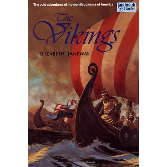 Pre-Owned The Vikings (Landmark Books), 9780394848853, 0394848853, Paperback,