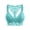 Light blue, variant on Women's Lace Bras Crossing Band Push up Full Coverage Seamless Bra Soft Comfy Everyday Bralette