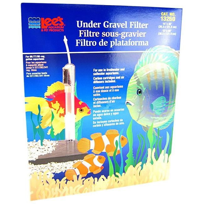 Undergravel Filter Aquarium Under Gravel Fish Tank Underwater Plate System 40 50 