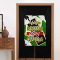 thumbnail image 4 of Doorway Drape Split Curtains, Retro Shabby Game Slogan Poster Room Divider Privacy Door Curtains, 34" x 56", 4 of 7