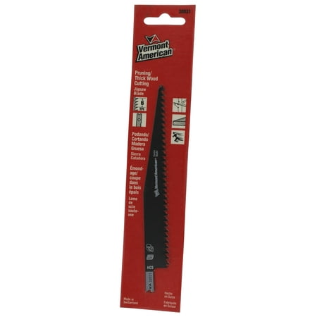 - Vermont American 30021 6 TPI Carbon U-Shank Wood Flush Cutting Jig Saw Blades